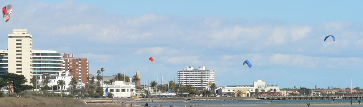 شاطئ سانت كيلدا بأستراليا