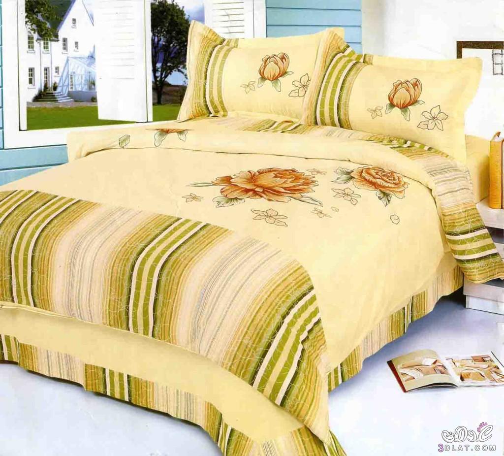 اجمل المفرشات للسرير :  مفارش السرير‏ مودلات 2024