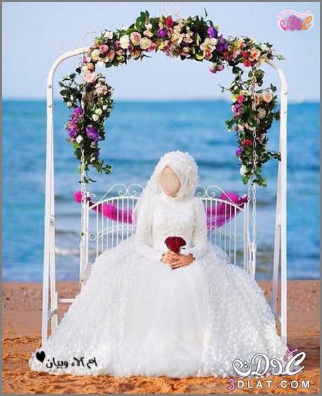 فساتين زفاف رائعة للمحجبات,اجمل فساتين زفاف المحجبات لعروس 2024