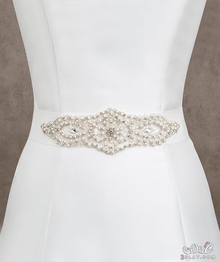 أحزمه لفستان العروس 2024,Belt of the bride dress