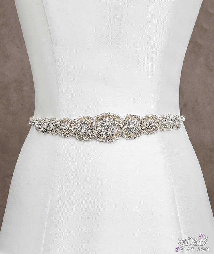 أحزمه لفستان العروس 2024,Belt of the bride dress