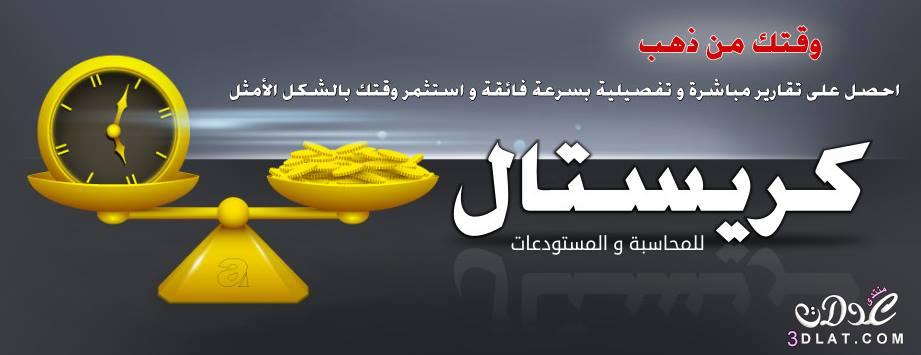 برنامج المحاسبة و المخازن "كريستال"- مصر