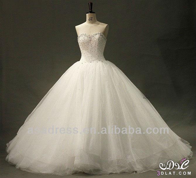 فساتين زفاف منفوشة بالصور 2024,احدث موديلات وتصاميم فساتين الزفاف Wedding Dresses