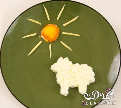 وجبة افطار لاطفالك ليلة العيد بالصور,كيفية تحضير وصفة بسيطة للافطار لطفلك بالخطوات والصور