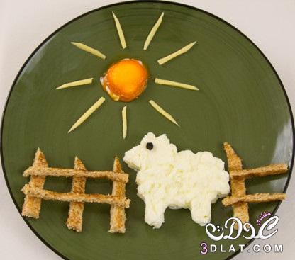 وجبة افطار لاطفالك ليلة العيد بالصور,كيفية تحضير وصفة بسيطة للافطار لطفلك بالخطوات والصور