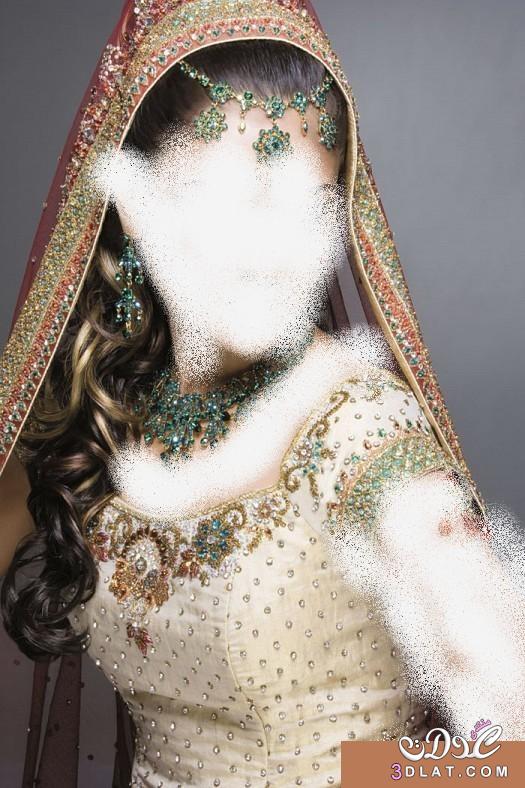 تسريحات العروس الهندية..مع الاكسسورات الهندية المميزة..أناقة بلمسة تقليدية