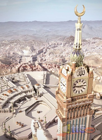 صور ساعة مكة المكرمة ، أكبر ساعة برج في العالم (16 صورة)