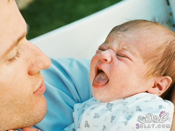 10 أسباب لبكاء الطفل وأساليب تهدئته:بالصور