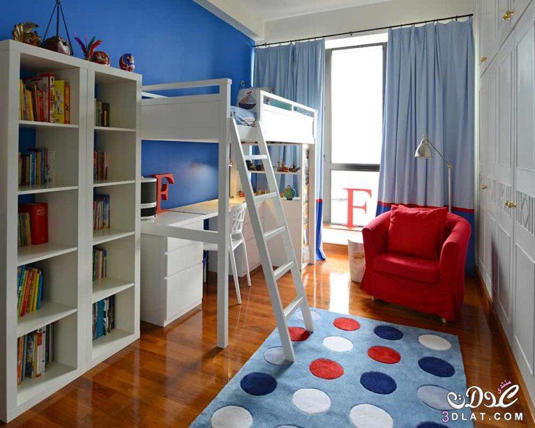 صور غرف نوم اطفال 2024 .  2024مودرن بالوان جديدة فخمة