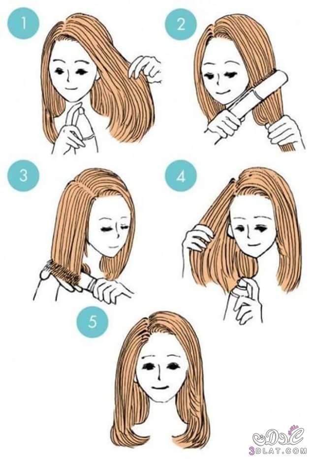 تسريحات شعر 2024 (2)بالصور أجمل تسريحات لشعرك(2) بالخطوات سرحى شعرك بتسريحات مميزة(2)