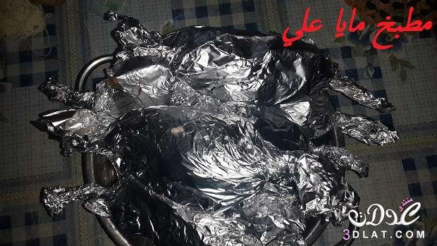 الحمام المحشي أرز من مطبخي مايا علي, أحلى حمام تدوقيه 2024