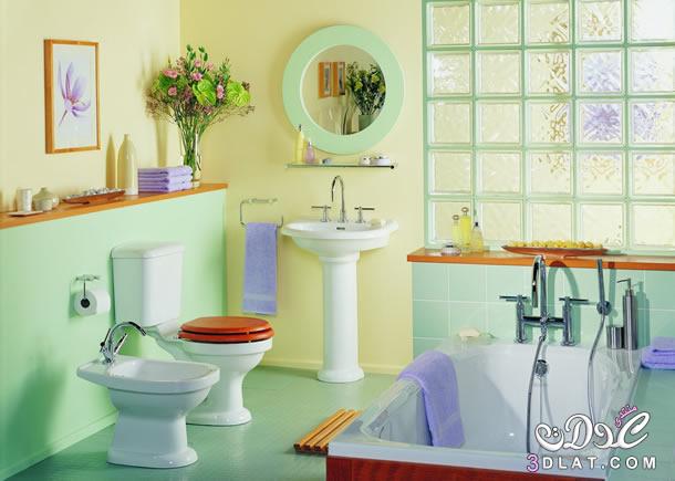أروع ديكورات حمامات 2024 ، حمامات مودرن باشكال وألوان مميزة ، حمامات راقية 2024