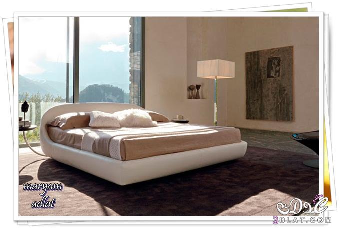 تصاميم غرف نوم روعه بيضاء 2024 ، جديد غرف نوم باللون الابيض ,اجمل غرف النوم 2024