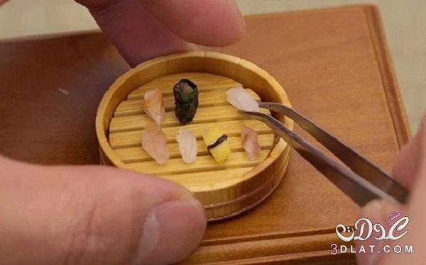 بالصور : ياباني يصنع أصغر كيكة في العالم,شاهد صور أصغر كيكة في العالم,كيكة غريبة جدا