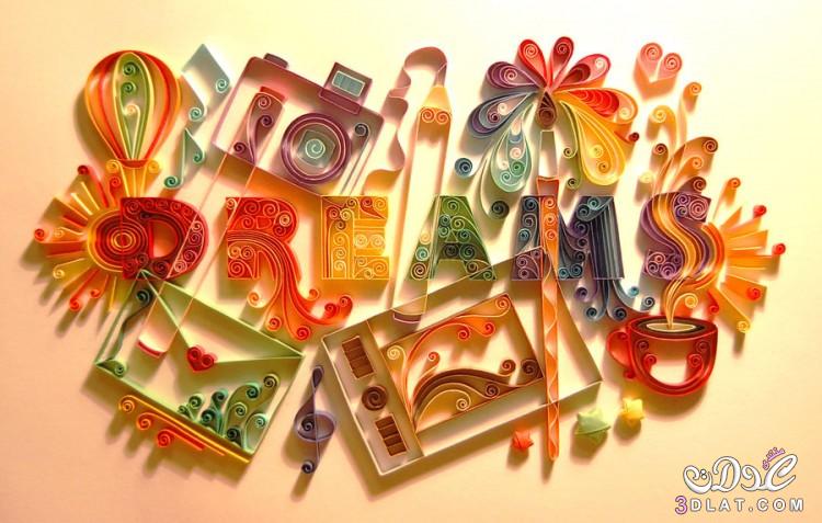 أعمال فنية رائعة لفن طيّ الورق الملوّن: حين تصبح قصاصات الورق لوحات فنية مدهشة!!