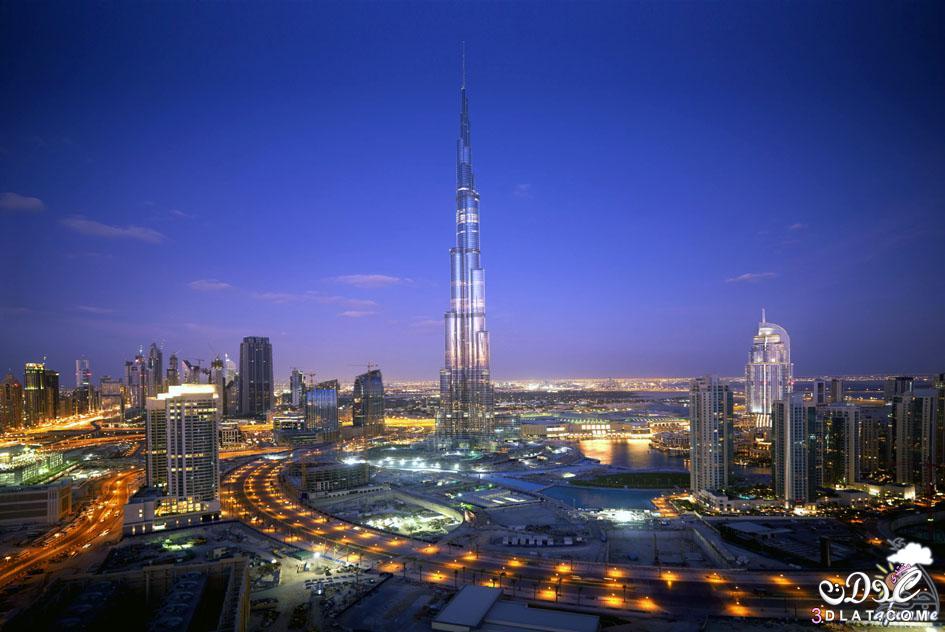 برج خليفة أطول برج في العالم , رحله الى برج خليفه بدبى , معلومات عن برج خليفه