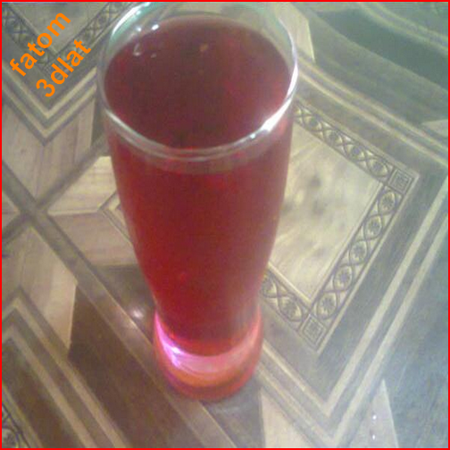 عصير الكركدي بمشروب الفانتا الاحمر طريقة تحضير الكركدي بنكهة مشروب الفانتا الاحمر من