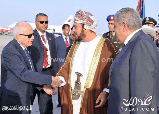 محلب يستقبل ممثل سلطنة عمان بشرم الشيخ للمشاركة فى القمة العربية
