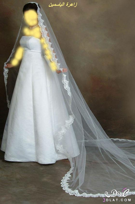 بأناقة وجمال طرحة العروس 2024