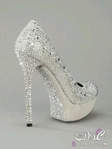 احذية مميزة للعروس 2024 موضة الكعب العالى لاحذية العروس2024 احذية متميزة للعروس