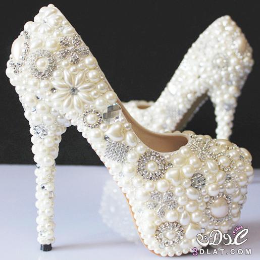 احلى_اروع احذية للعروس (جديدة)اشيك احذية عالموضة للعروس