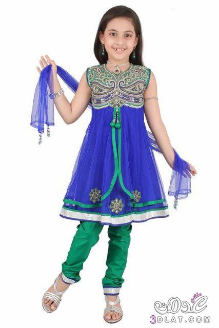 ملابس هنديه للاطفال2024,لوك هندي جديد لطفلتك سن 8 الي 10 سنين,احدث ملابس هنديه للاطفال2024