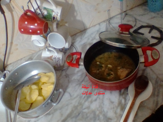 غراتان بالبطاطا , بطاطا رولي , أجمل طبخة طبختها من مطبخي بالصور