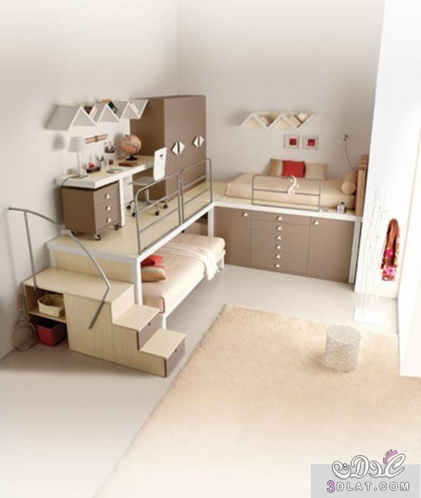 غرف نوم جديدة للاطفال , ديكورات ستايل جديد للاطفال , غرف نوم اطفال شقية
