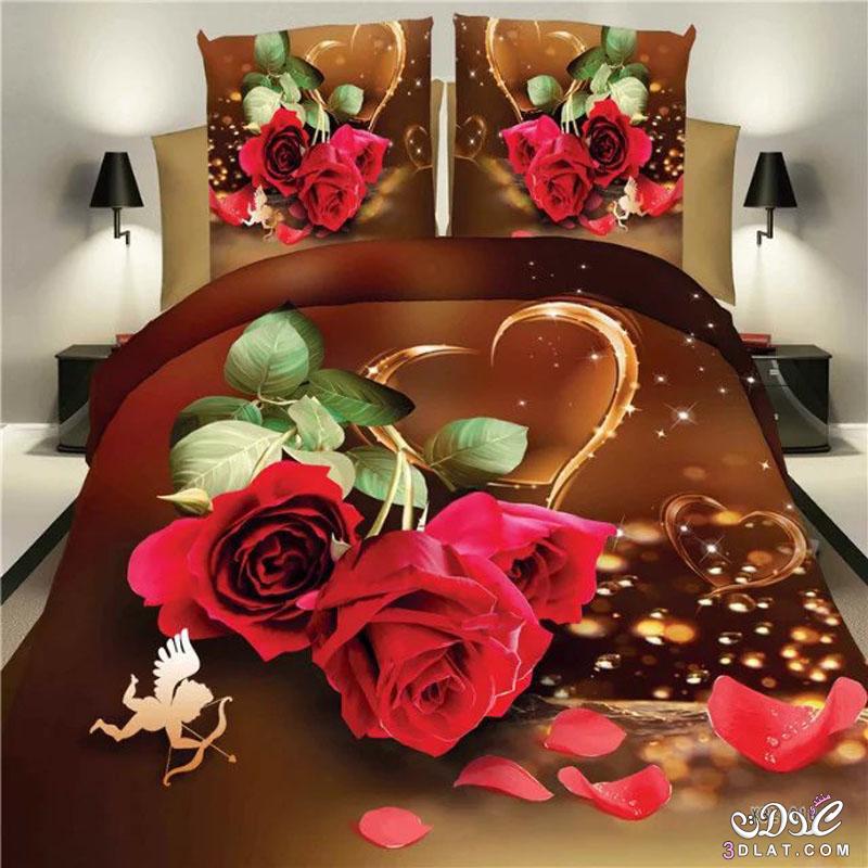مفارش سرير ربيعيه2024 , اجمل مفارش سرير بلمسة الربيع2024,مفارش سرير برسومات الزهور2024