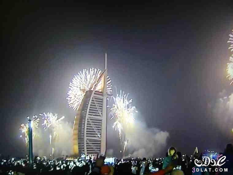 صور احتفالات دبي براس السنة الجديدة 2024 , صور برج خليفة في احتفالات راس السنة , صور