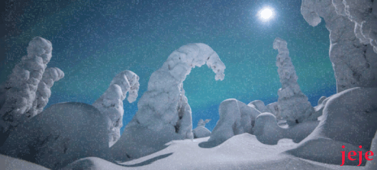 صور سحرية للشتاء فى فنلندا من تجميعى وتصميمى