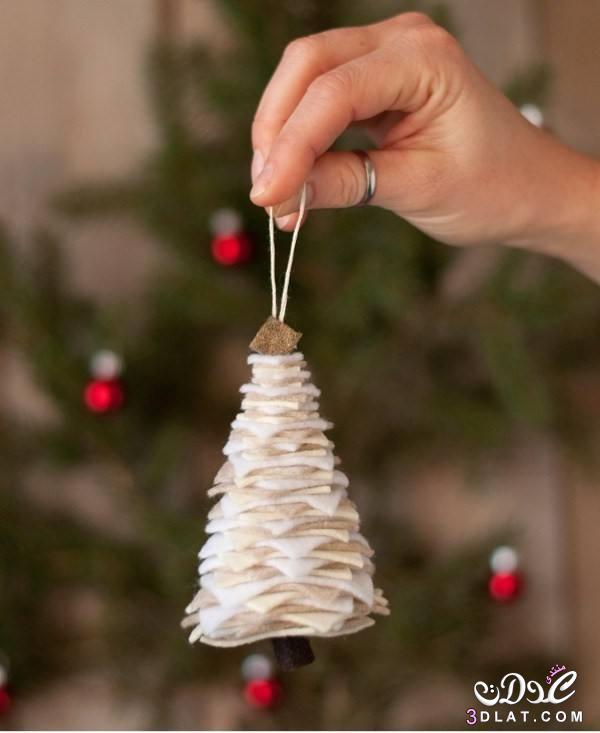 بالصور طريقة عمل شجرة الكريسماس بأقل تكلفة2024, افكار لعمل شجرة الكريسماس بالقماش