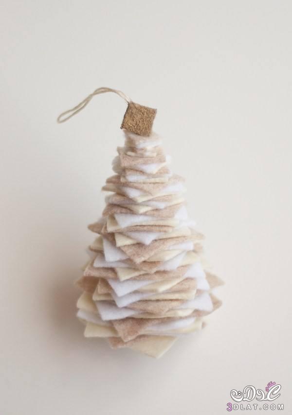 بالصور طريقة عمل شجرة الكريسماس بأقل تكلفة2024, افكار لعمل شجرة الكريسماس بالقماش